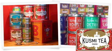 Kusmi Tea - Köp svart te eller grönt te i snygg plåtburk. Bra pris!
