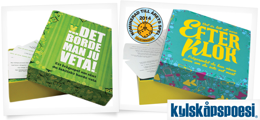 Sällskapsspel från Kylskåpspoesi | Bluebox.se