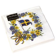 Servetter - Flagga