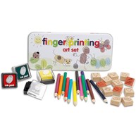 Fingerkonst i plåtask