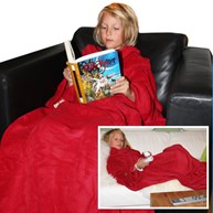 Fleecefilt med ärmar till barn - Snug Rug Deluxe
