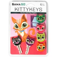 Nyckelhattar - Kittykeys (6-pack)