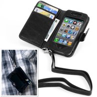 iPhonefodral i läder med band