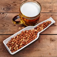 Skål för snacks - Ölflaska