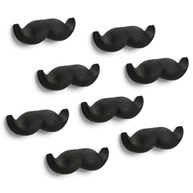 Kylskåpsmagneter - Mustascher (8-pack)