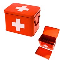 Medicinlåda, röd