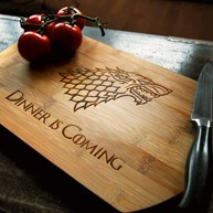 Skärbräda - Dinner is Coming