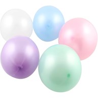 Ballonger - Pastell (10-pack)