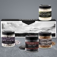 Smaksatt isländskt havssalt (4-pack)
