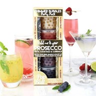 Drinkbubblor & glitter (4-pack)