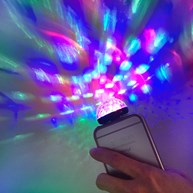 Discolampa till mobilen