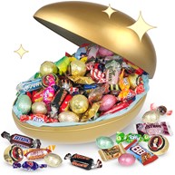 Stort påskägg - Guldägg, 1.35 kg