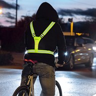 Reflexväst med LED-lampor