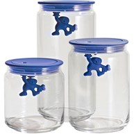 Alessi glasburk - Gianni, blå