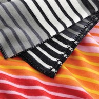 Babyfilt i bomull - Stripe