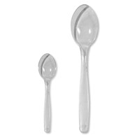 Engångsartiklar till fest, plastbestick (10-pack)