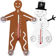 Termometer med vintermotiv