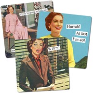 Retro 50-tals magnet