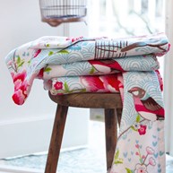 PiP Studio handdukar - Birds in Paradise, vit