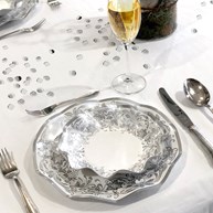 Engångsartiklar till fest - Noblesse, silver