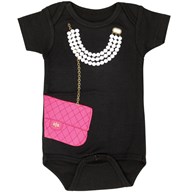 Body - Pärlhalsband och handväska