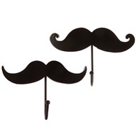 Väggkrok - Mustasch