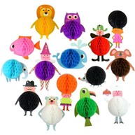 Dekoration - Honeycomb Parade (5-pack)