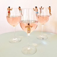 Glasmarkörer - Hunkar (6-pack)