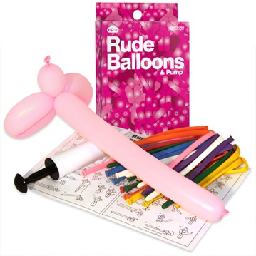 Vuxenballonger - Rude Balloons