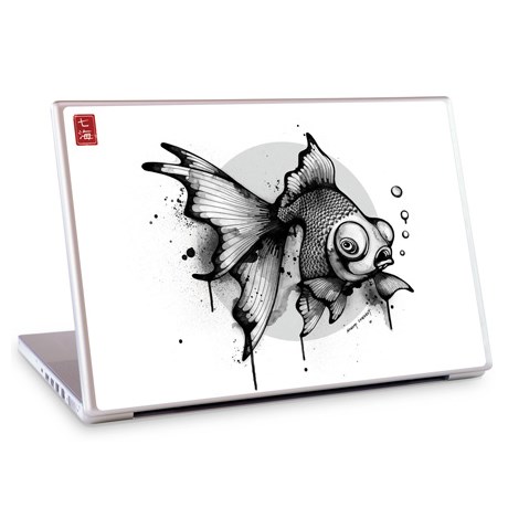 Gelaskins dekor till 13 tum laptop, Kintoto Blot