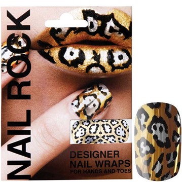 Nail Rock - Nail Wraps, djurmönster