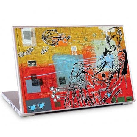 Gelaskins dekor till 13 tum laptop, Blimp Girl