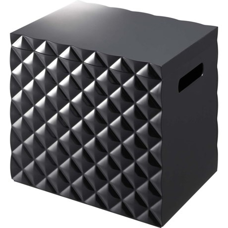 Förvaringslåda för hårprodukter - Diamond, Svart