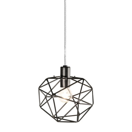 Fönsterlampa - Diamond, Ø 20 cm, Svart