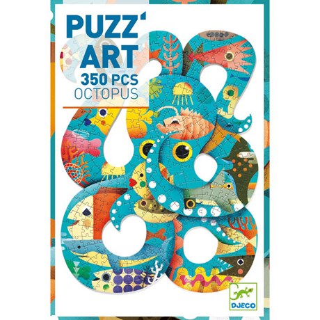 Pussel - Puzz Art, Bläckfisk