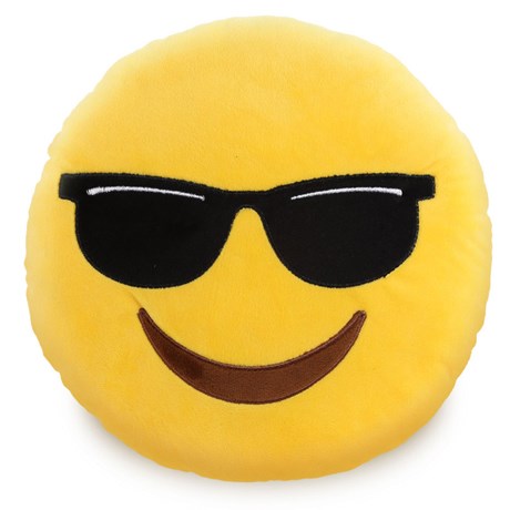 Kudde - Emoji, Solglasögon