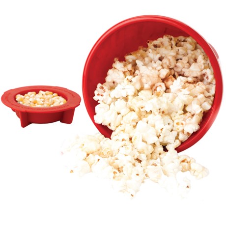 Popcorn Maker för mikron, Röd