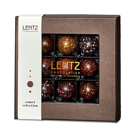 Lentz chokladask - Praliner, Comet, 9 st