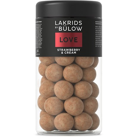 LOVE - Strawberry &amp; Cream - Lakrids By Bülow, 265g