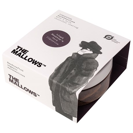 Marshmallows - Dark Liquorice, 80 g