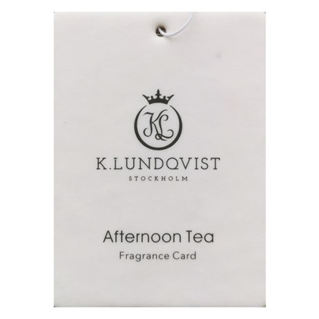 Bildoft / Garderobsdoft - K. Lundqvist, Afternoon Tea