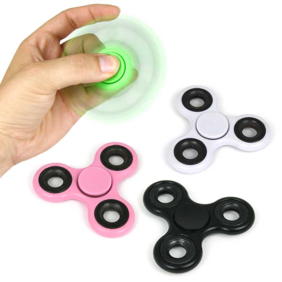 Fidget Spinner - grön, svart, vit, rosa-image