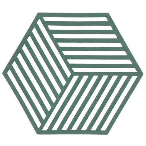 Zone - Grytunderlägg, Hexagon/Triangles liten, Hexagon, Grön