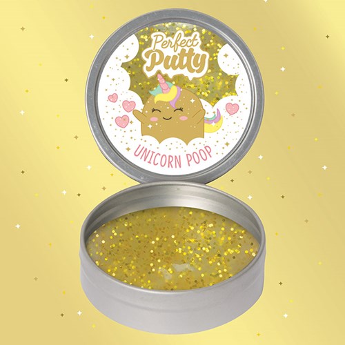 Unicorn Putty - Glittrande lera, Multi