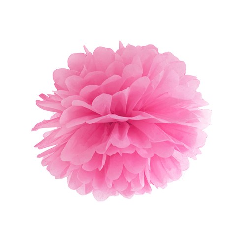 Pom poms - Pastell, Rosa - 25 cm